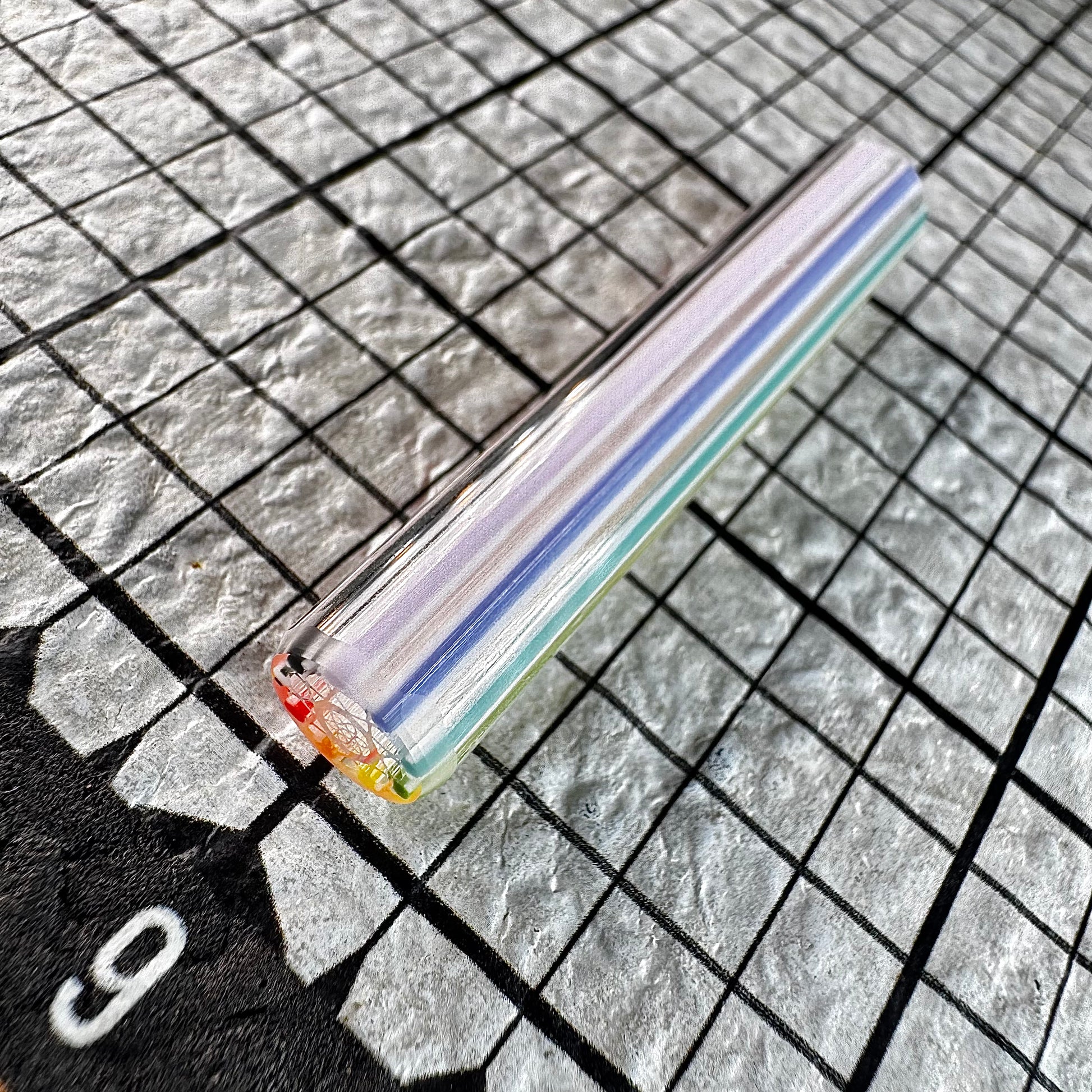 RAINBOW SNOW || 9mm x 5.1cm || #M0084