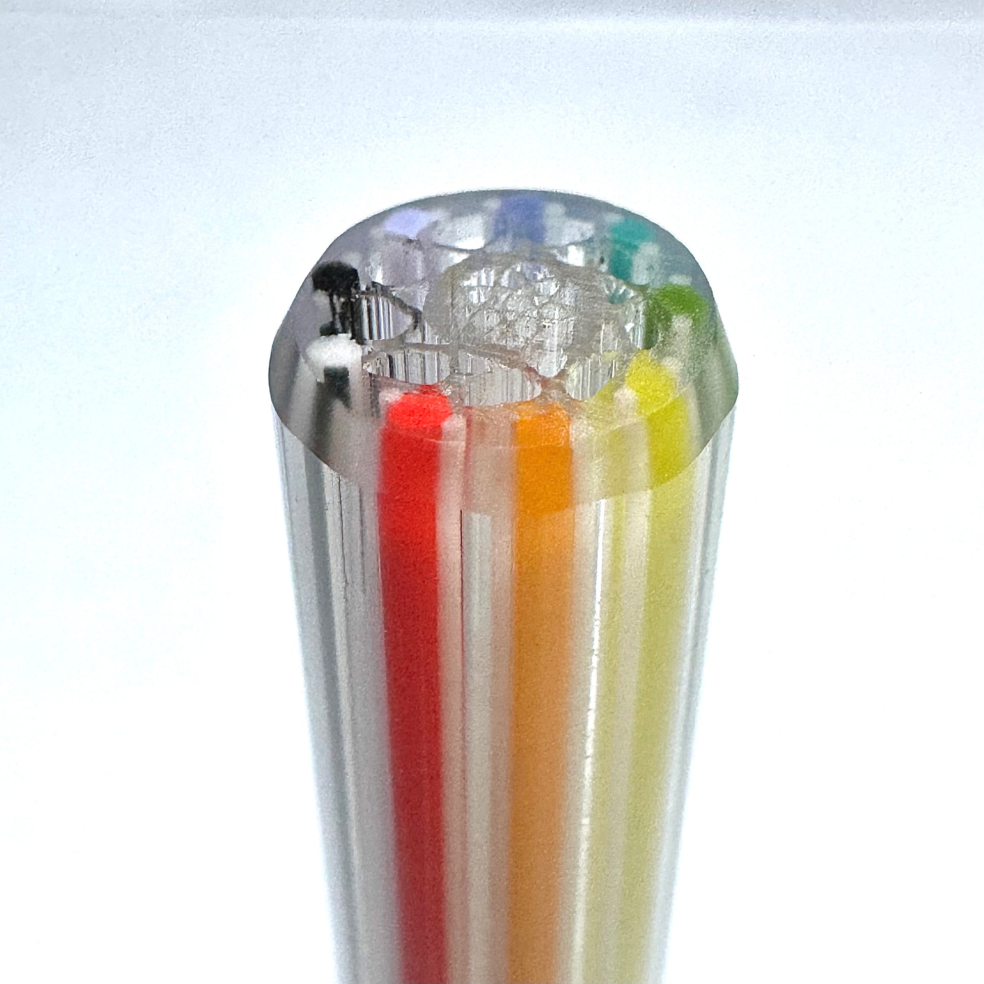 RAINBOW SNOW || 10mm x 5.5cm || XL || #M0085