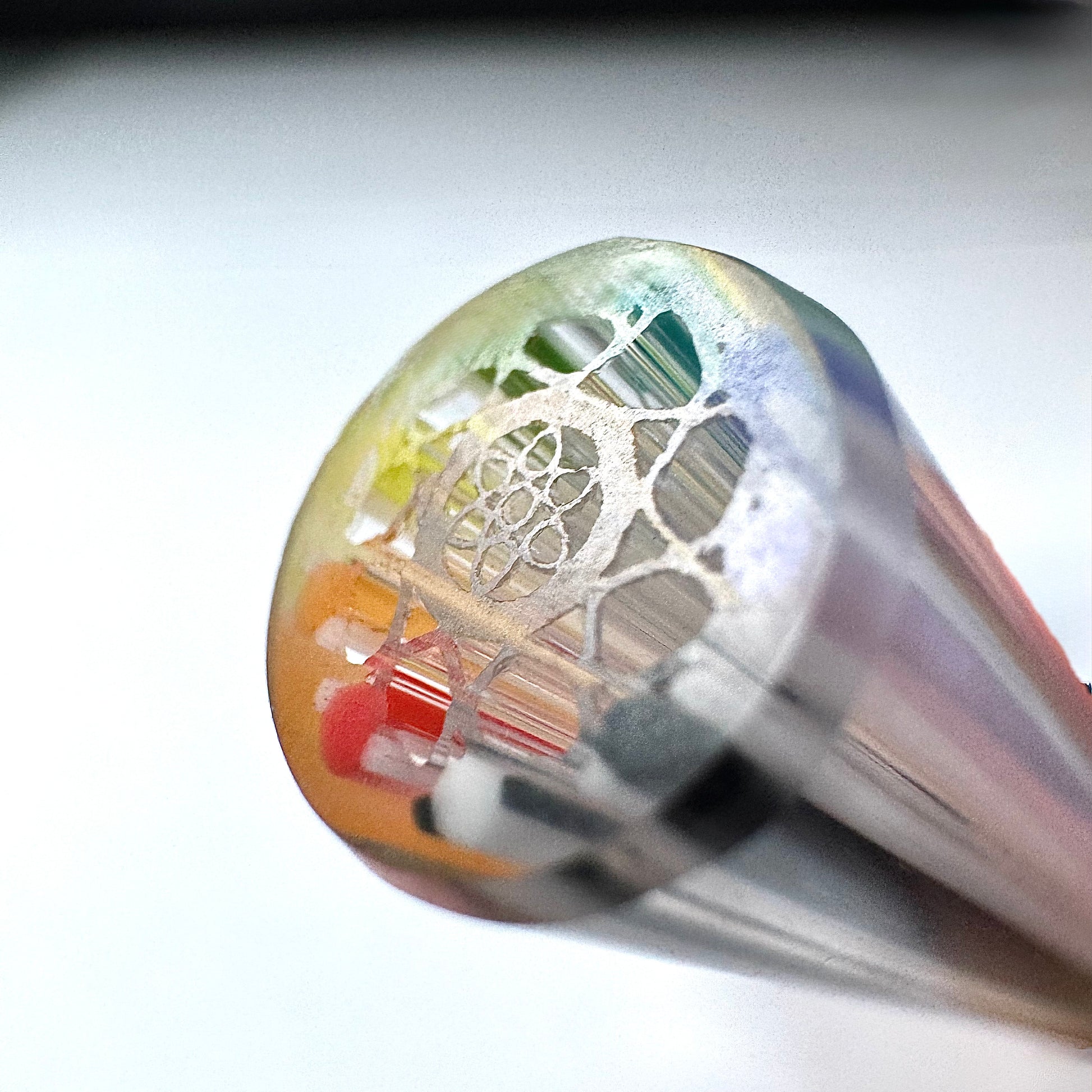 RAINBOW SNOW || 10mm x 5.5cm || XL || #M0085